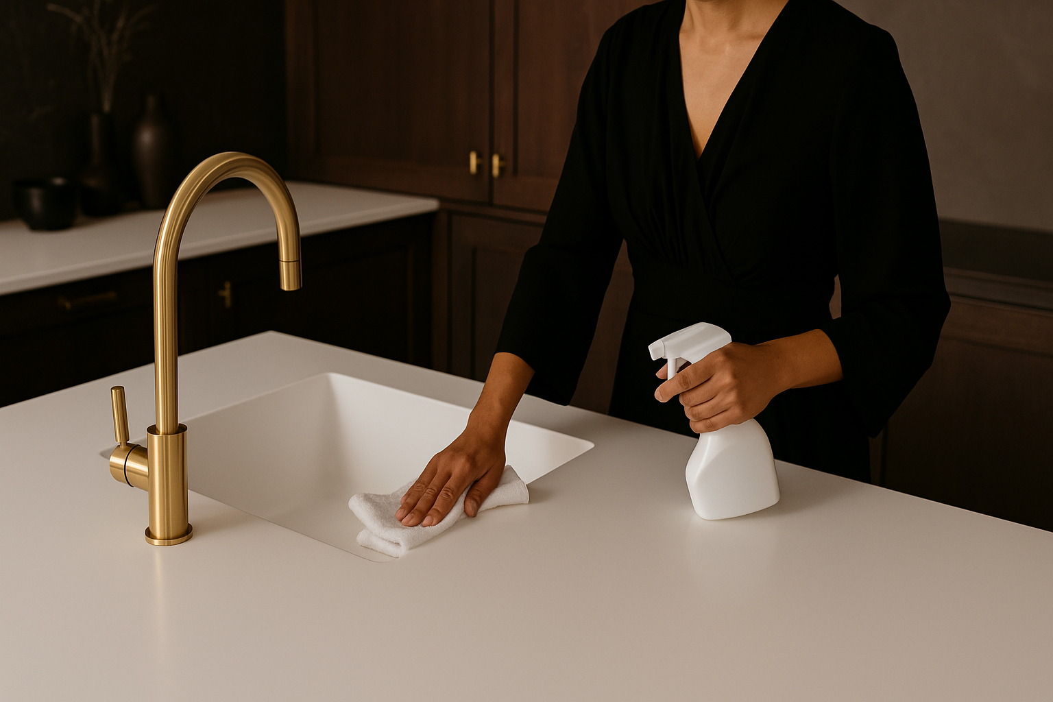 Zo hou je jouw Corian werkblad mooi en hygiënisch